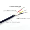 1M Sheath Wire 24AWG Silicone Rubber Super Soft 2 3 4 5 6 7 8 Multi Cores Flexible Insulated Power Cord Copper Signal Cable ► Photo 2/6