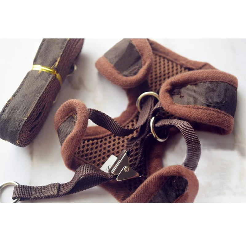 

Pet Dog Harness for Small Dogs Vest Harness Set Puppy Product LC0104