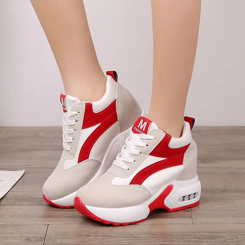 

MacBook Extra High Spring Shoes Women's 2019 Spring Within New Style 10cm Thick Bottomed Whole Transaction Korean-style Versatil