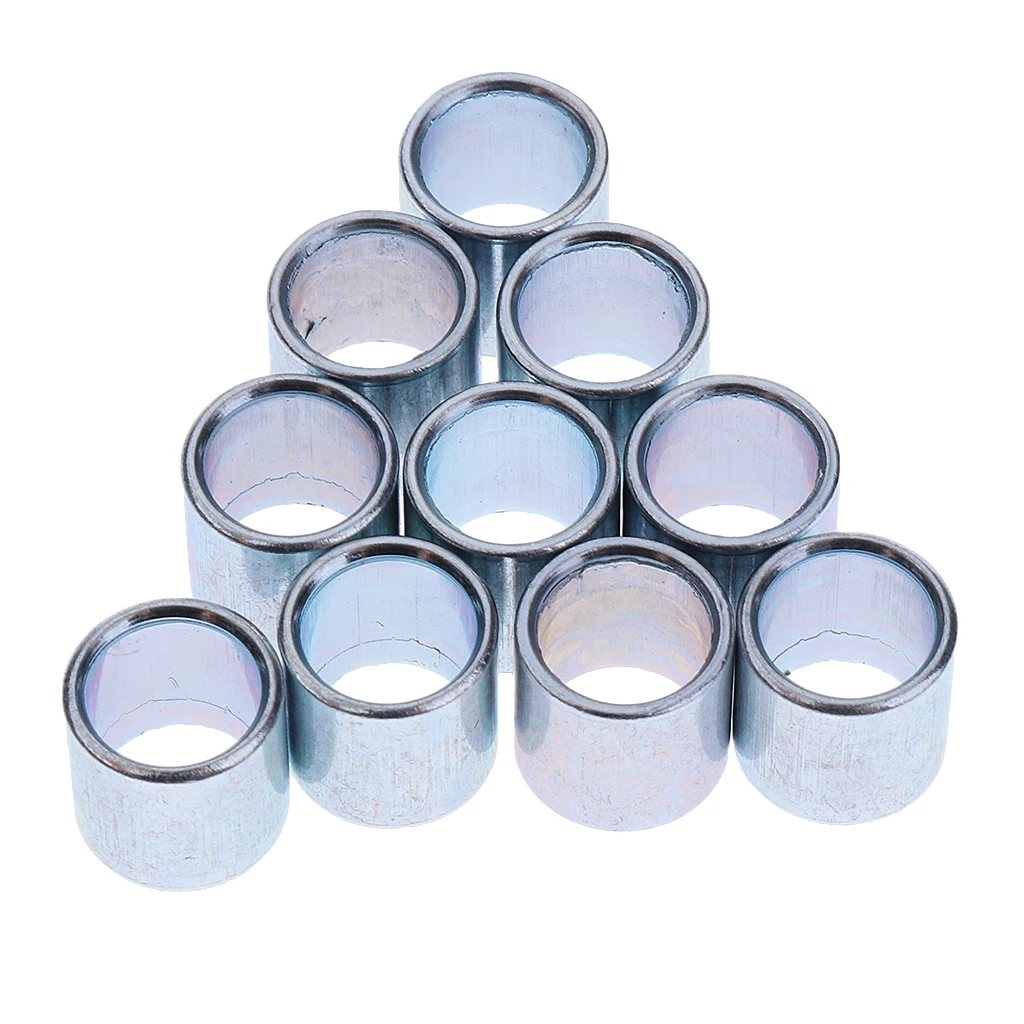 10 Pcs Sturdy Inline Skate Roller Skating Wheels Bearing Spacers Men Women Outdoor Skating Equipment