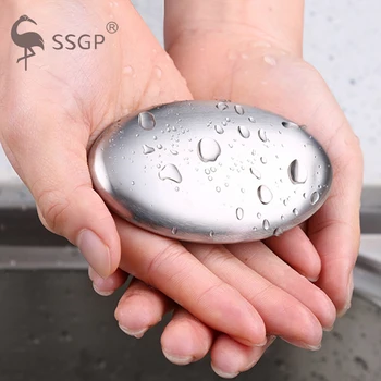 

304 Stainless Steel Soap, Protable Magic Soap, Kitchen Bar Eliminating Odor Remover Multi Function Unpleasant Odor Wipe Off Fish