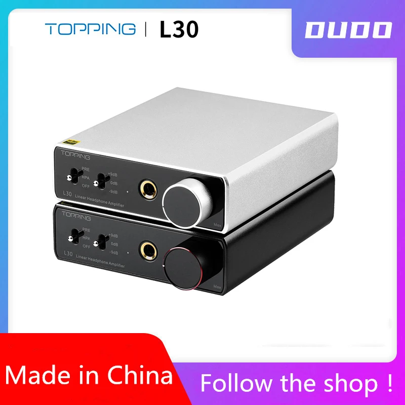 Усилитель для наушников TOPPING L30 6 35 мм NFCA HiFi RCA высокое разрешение pre усилитель
