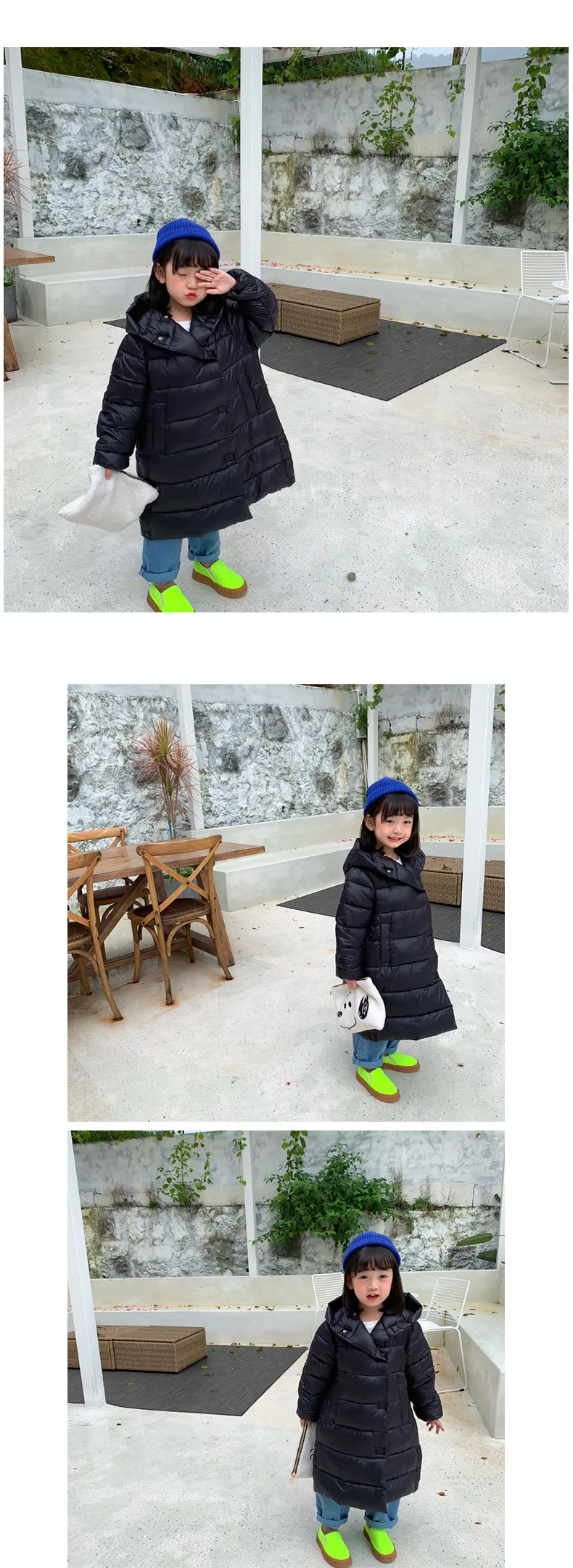 Зимние парки детские куртки для девочек и мальчиков, теплое Детское пальто из плотного бархата верхняя одежда для малышей пальто с капюшоном для малышей возрастом от 3 до 10 лет