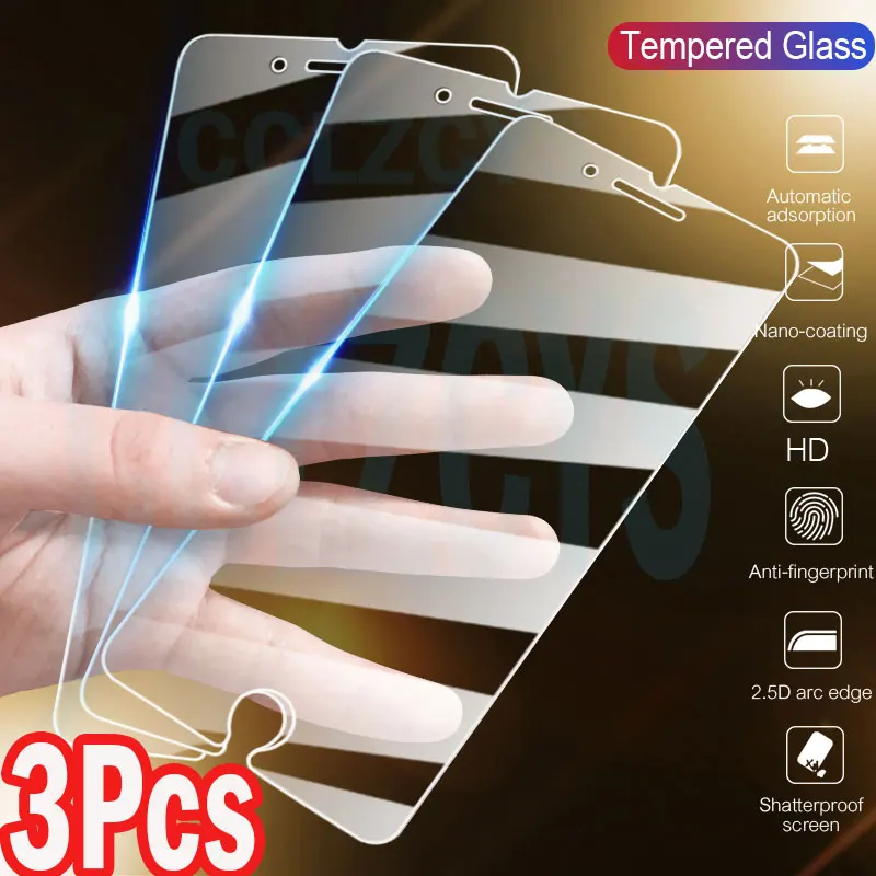 Закаленное стекло Baixin 3 шт. для iPhone 11 Pro Max X XS XR SE 2020 Защитное экрана 7 8 6 6S Plus 5