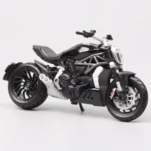 1/18 масштаб bburago Ducati Xdiavel S Cruiser Мотоцикл diavel велосипед литые игрушечные модели Миниатюрные гоночные детские для коллекции