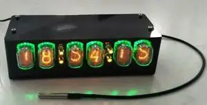 IN-12Ax6 IN1x2 лампа накаливания часы светящиеся часы Nixie трубка за пределами QS18-12
