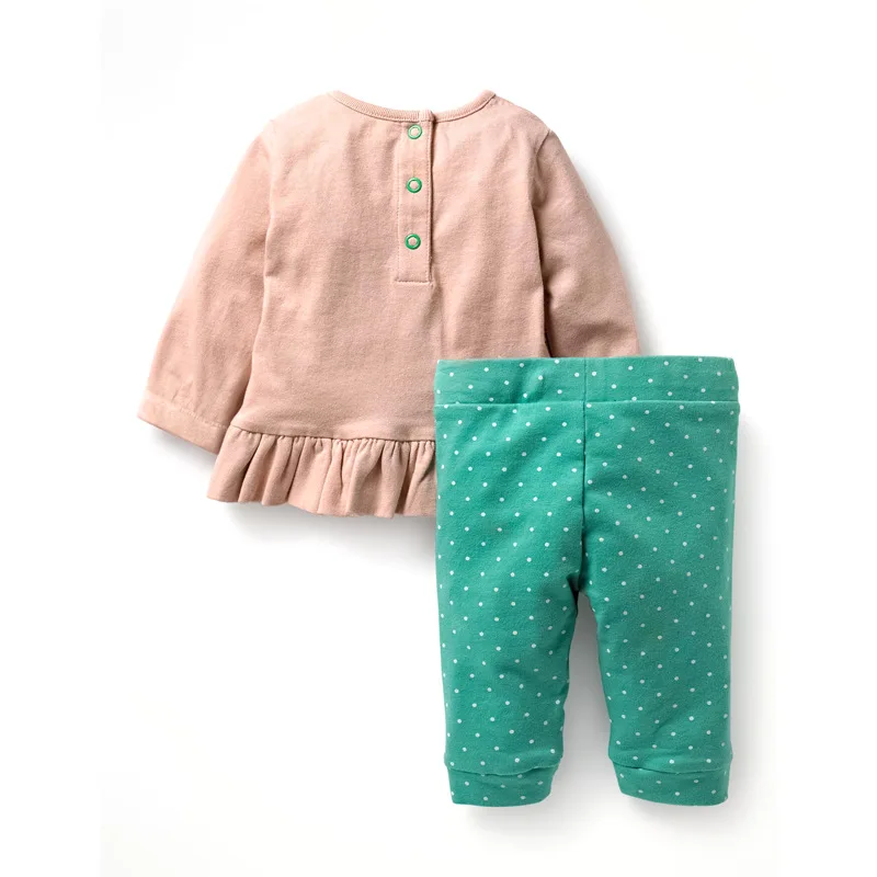 Little maven/осенние комплекты одежды для маленьких девочек от 2 до 7 лет с принтом единорога Детская Осень Бутик Одежда комплекты для маленьких девочек