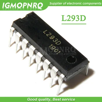 

5pcs/lot L293 L293D DIP-16 stepper driver chip / driver New Original Free Shipping
