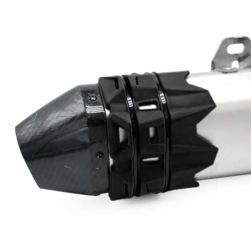 Термостойкий протектор глушителя глушитель для мотоцикла черный выхлопной протектор глушителя Защитная практичная Мода