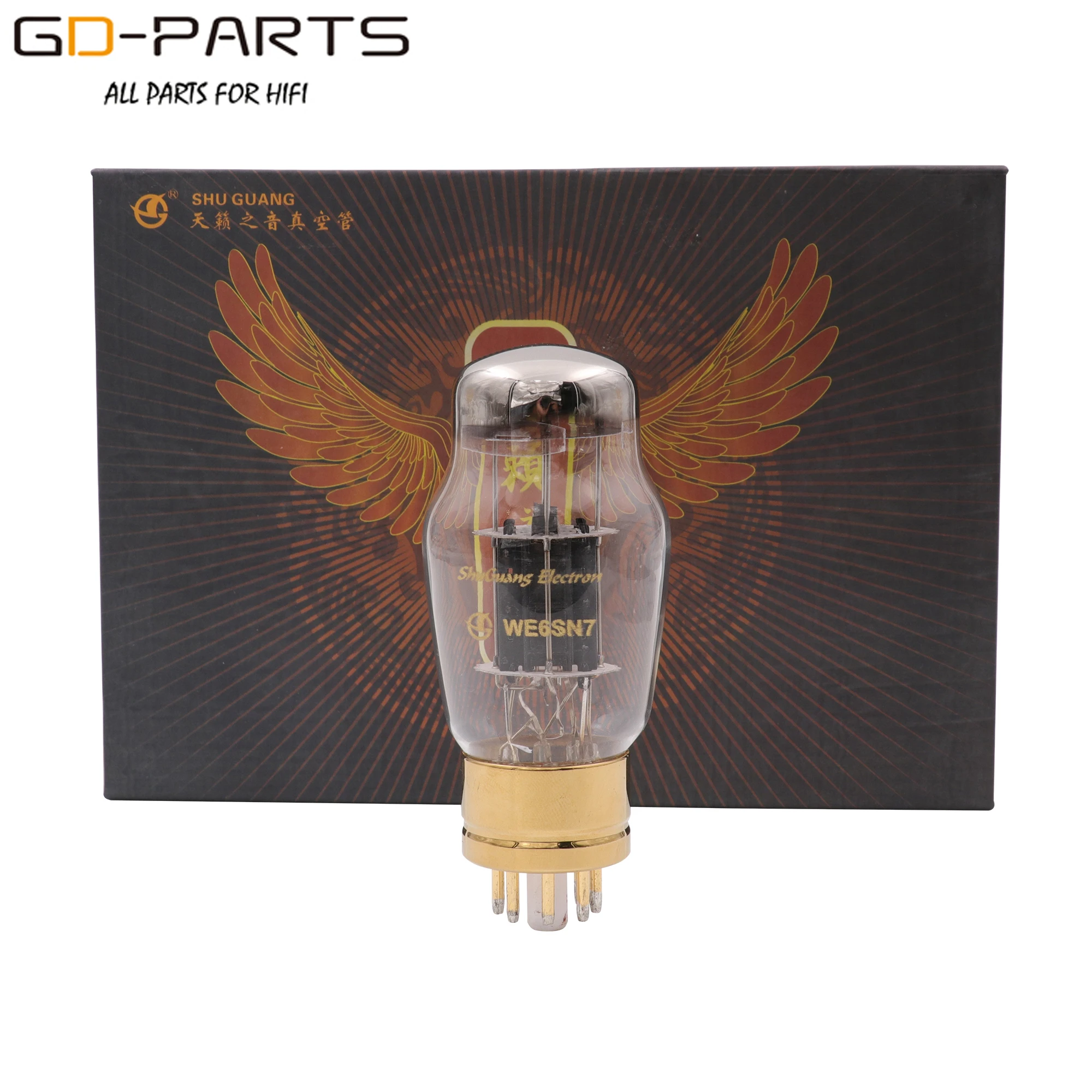 Новые вакуумные трубки SHUGUANG WE6SN7 замена 6SN7 CV181 ECC35 6H8C 6N8P винтажные Hifi аудио