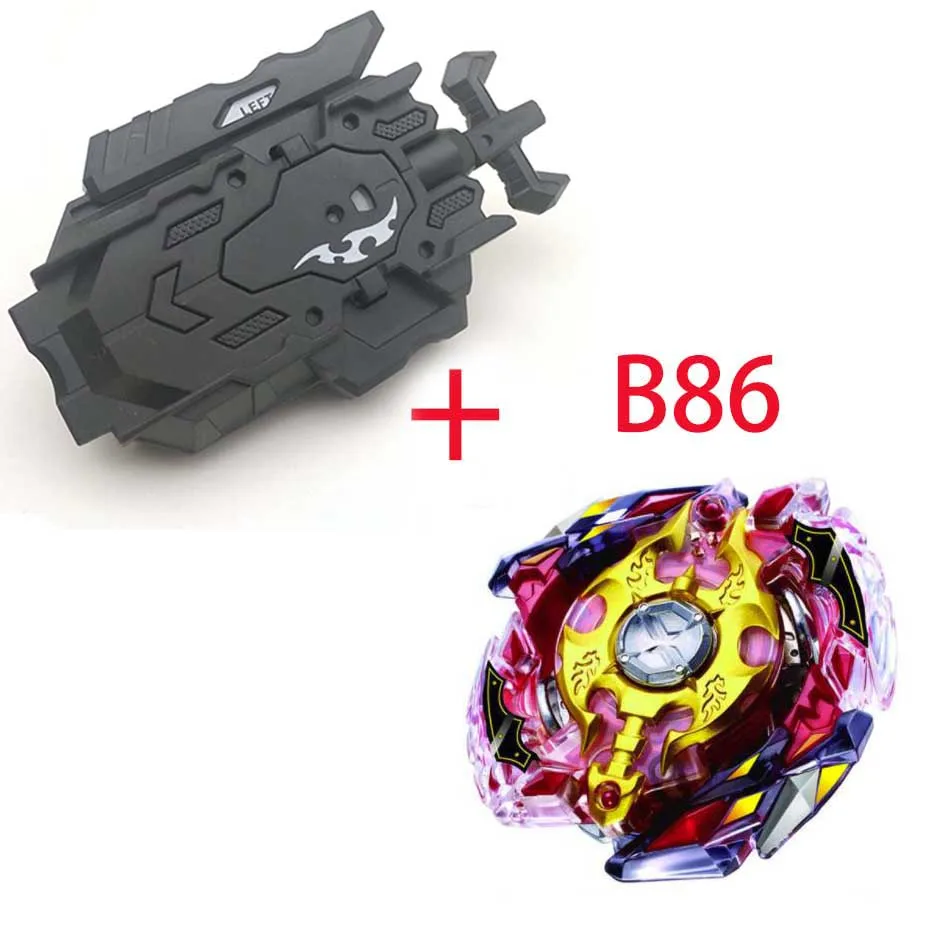 Волчок Beyblade Burst B-92 B-82 с пусковым устройством Bayblade Bey Blade металл пластик Fusion 4d Подарочные игрушки для детей - Цвет: B86