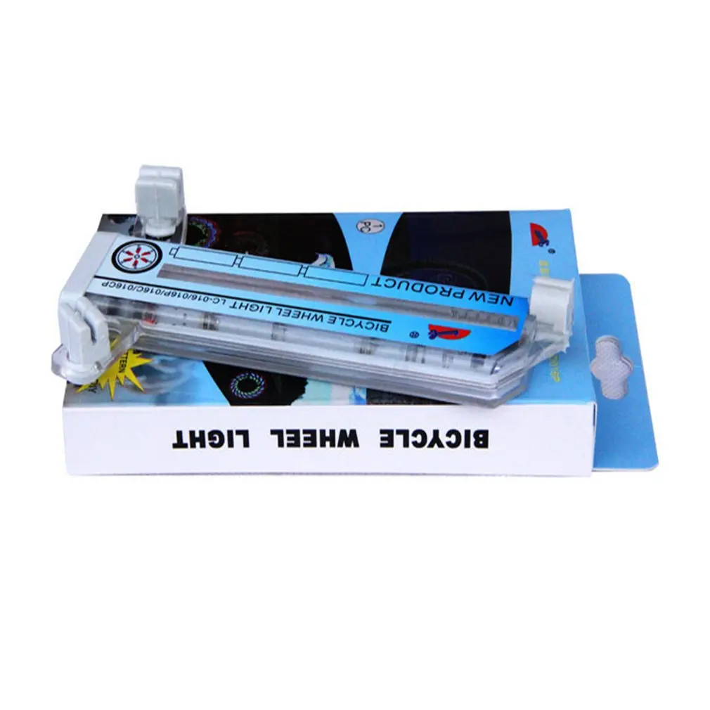 

3D Bicycle Spoke LED Lights Illuminate The Streets With Fancy Bike Wheel Lights Colorful LED Colorful Bike Wheels Light