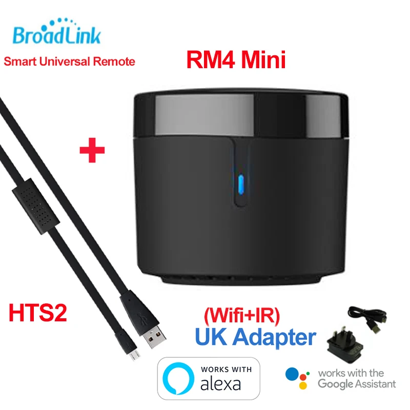 Dropship Broadlink RM4 Mini Universal IR Audio Video Remote Control; Smart  Home Wi-Fi Remote Hub; Compatible With Alexa to Sell Online at a Lower  Price