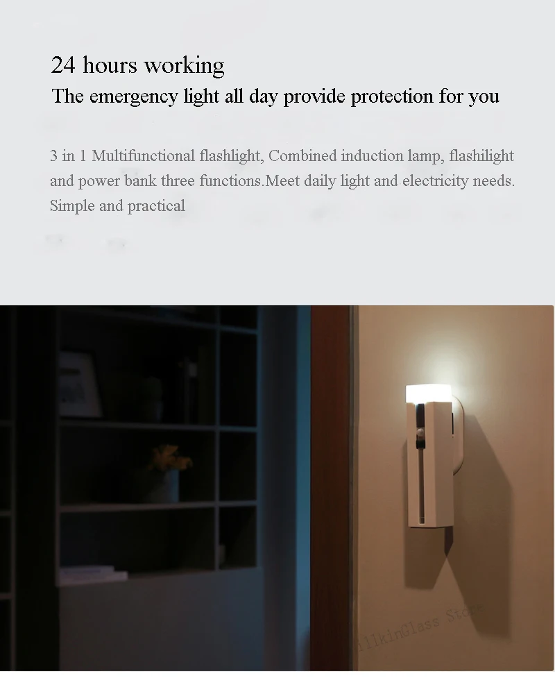 Xiaomi Nextool Многофункциональный индукционный светильник-вспышка, аварийный светильник, походный настенный светильник, Настольный светильник с датчиком, зарядное устройство