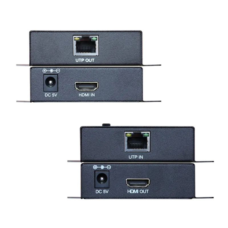 AMS-HE120S HDMI удлинитель HDMI разветвитель Расширение HDMI, Овер-TCP IP 1080P HDMI удлинитель через RJ45 Cat5e/6 кабель