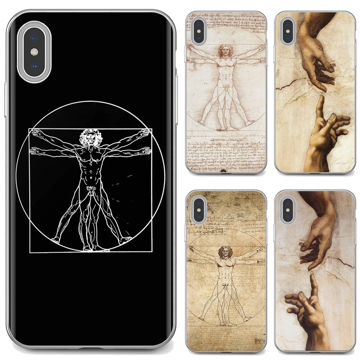 Мягкий итальянский чехол для телефона leonardo da vinci art Для Huawei Y6 Y5 2019 Xiaomi Redmi Note 4 5 6 7 8 Pro