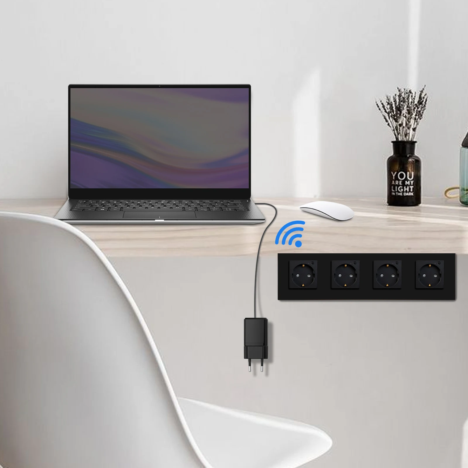 soquete 16a 110v 250v branco preto cristal painel 02