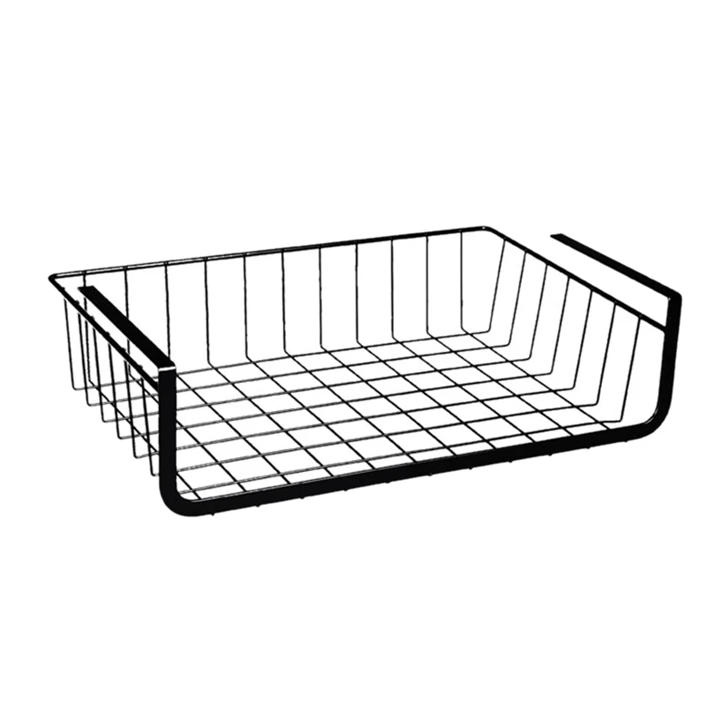 

Refrigerator Storage Basket Kitchen Multifunctional Storage Rack Under Cabinet Storage Shelf Basket Wire Rack Organizer Storag
