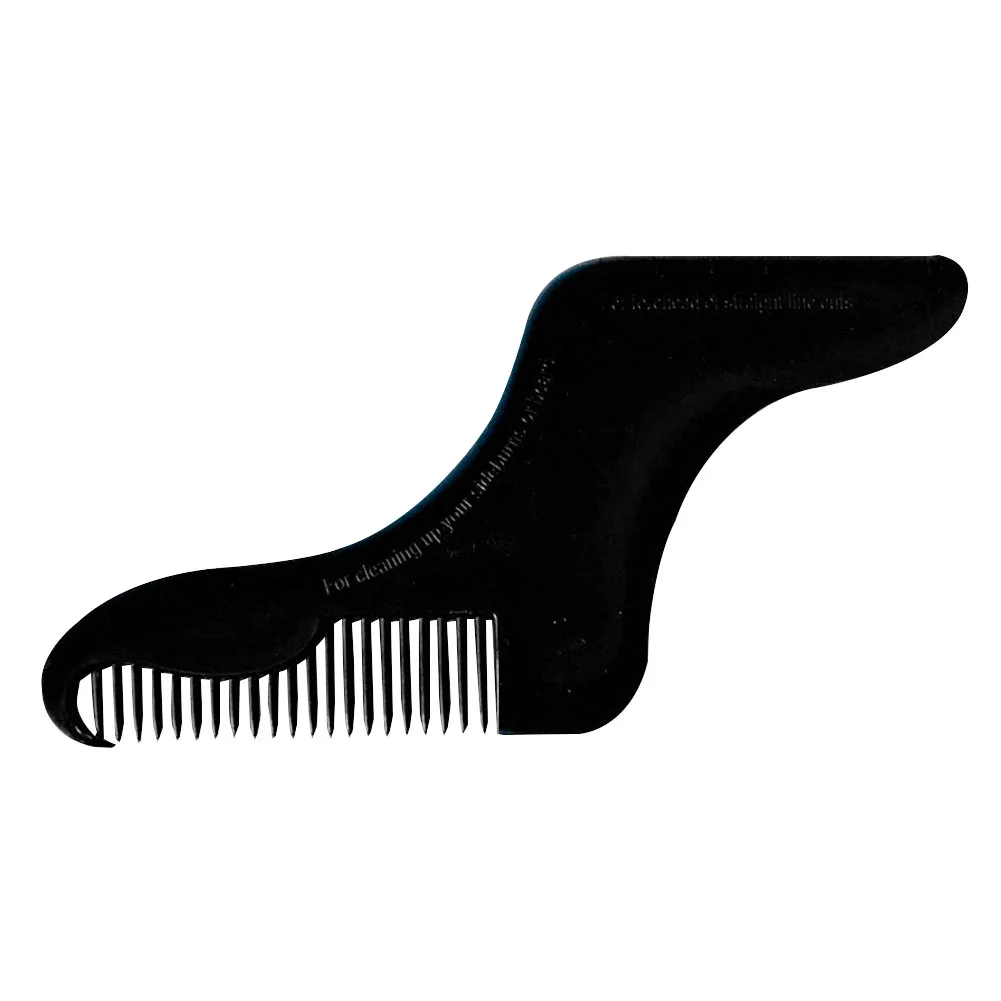 Moustache Trim Template Anti Static Durable Home Assist Men Styling