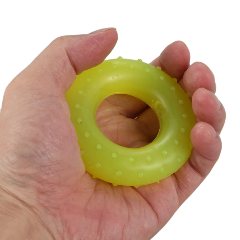 NEW-30KG Professional Strength Finger Palm Hand Grip Palm Power Training Rubber Ring