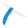 EKA – couteau de pêche à lame fixe avec Sandvik 12C27, Double lame pivotante en acier avec manche en TPR, gaine en Nylon ► Photo 2/6