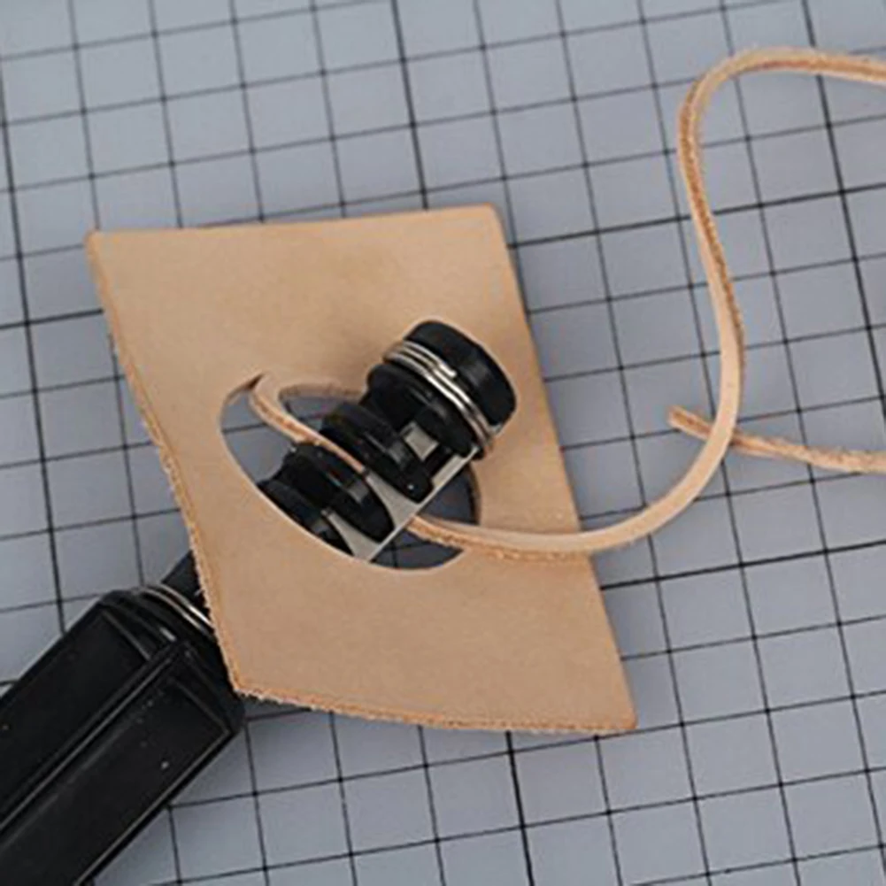 6in DIY вращающиеся кожаные ленты и ремешки ручные режущие инструменты для