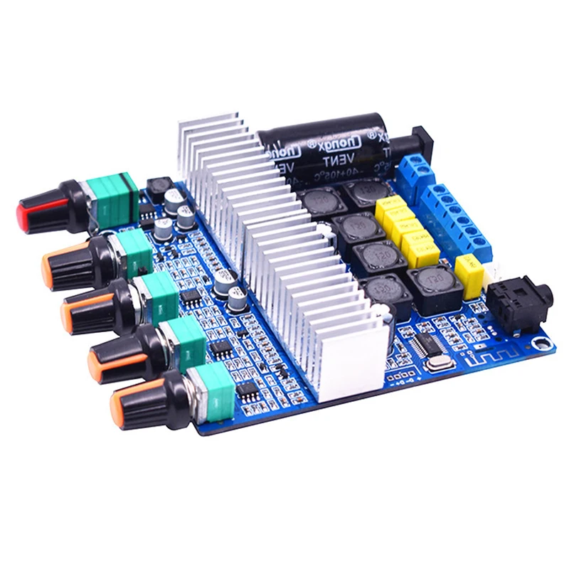 

TPA3116 DC 12-21V Digital Power Amplifiers Module 2.1 Sound Channel 50Wx2+100W For Bluetooth Amplifier Board