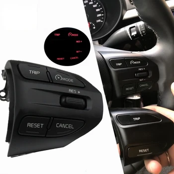 

Car Steering Wheels Hubs Steering RH Remote Cruise Control Switch Multi-function Cruise Steering Wheel Button Fit for Kia RIO K2