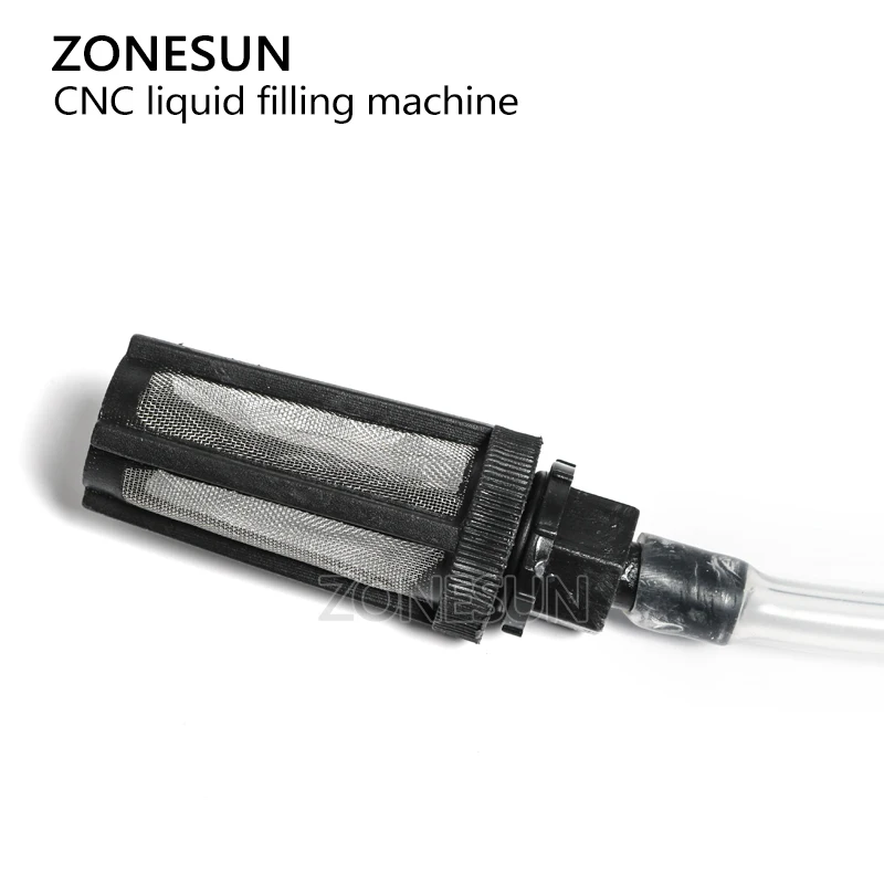 ZONESUN Electrical Liquid Filling Machine Mini Small Bottle Water Digital Pump Perfume Drink Milk Olive Oil Filler 5