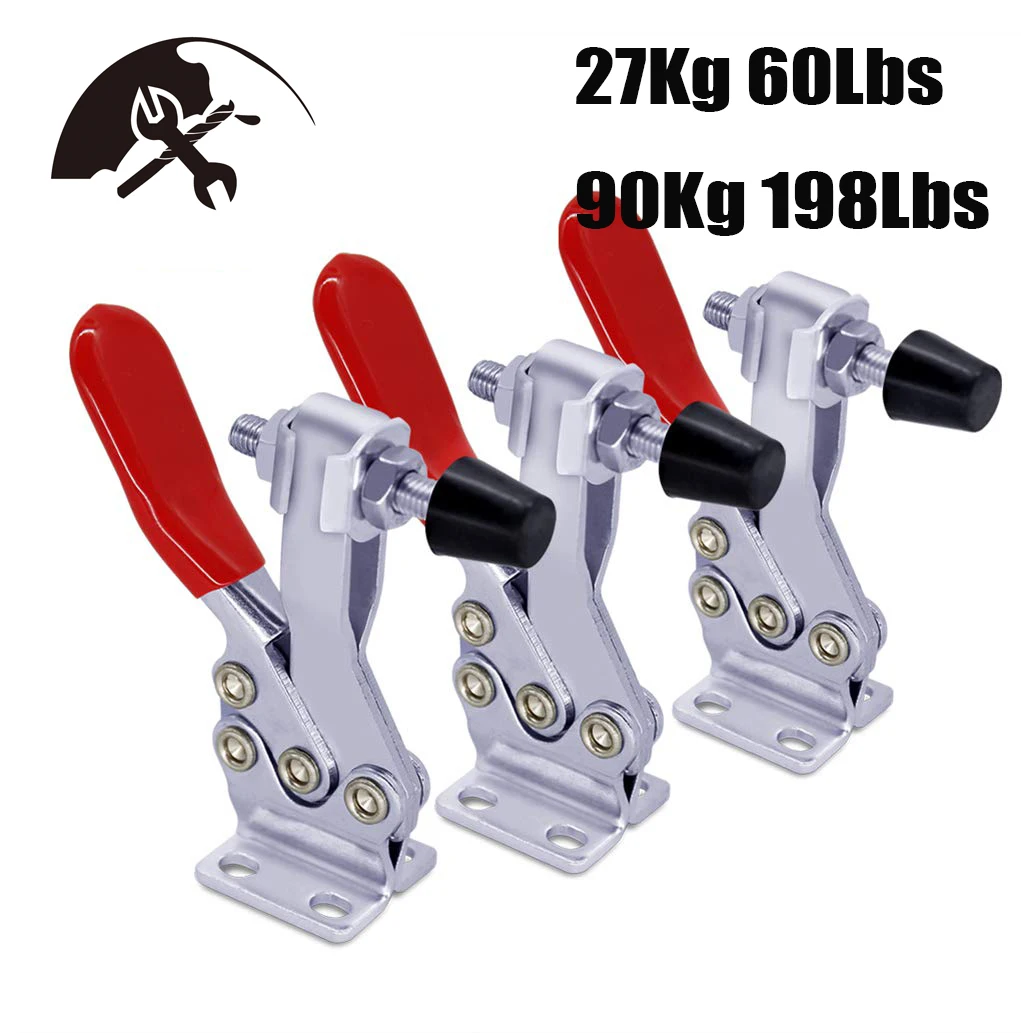 

Horizontal Clamp 60Lbs 198Lbs Anti-Slip U Shape Toggle Clamp Holding Capacity Push Pull Toggle Clamp Vertical/Horizontal Type