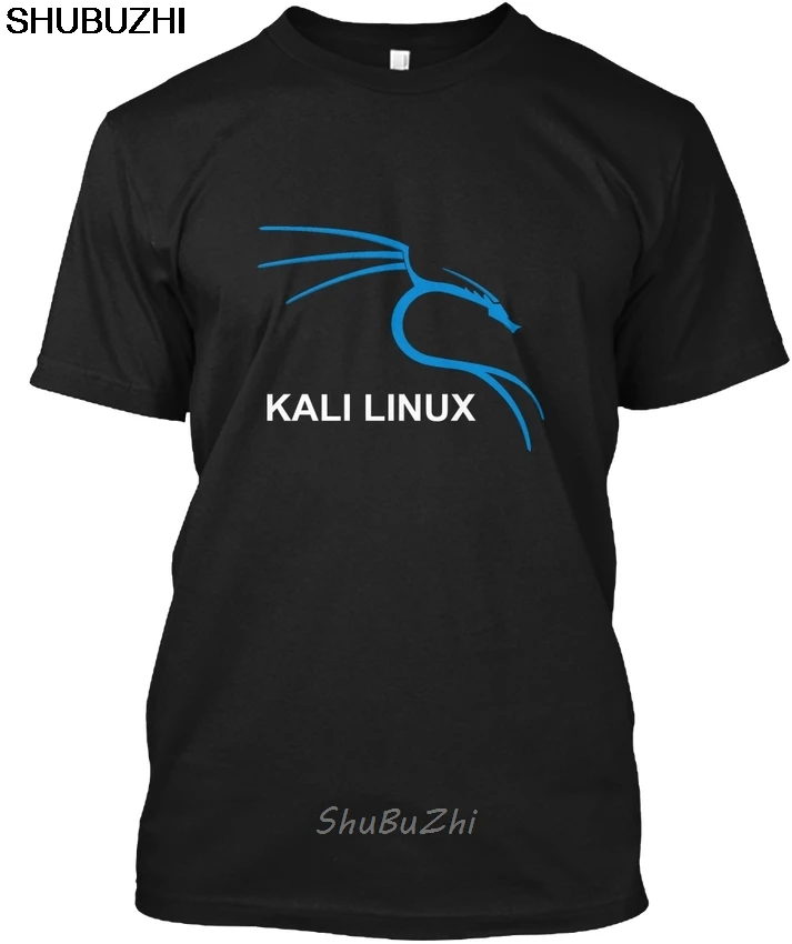 Kali Linux Tees-популярная футболка без ярлыка Мужская хлопковая футболка s летняя брендовая Футболка европейский размер Прямая sbz3231