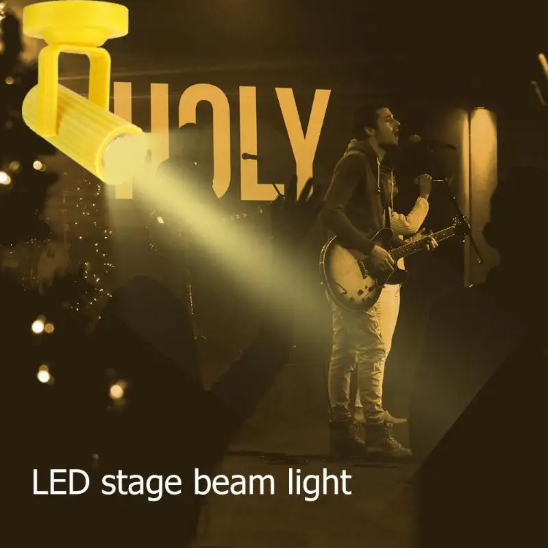 RGB синяя/красная/Белая светодиодная сценическая лампа движущаяся головка Pinspot