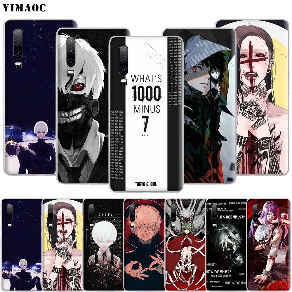 Чехол для телефона YIMAOC с аниме Токийский гулз Huawei P8 P9 P10 P20 P30 Lite Pro P Smart Z 2018 2019 |