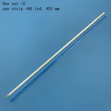 

LED Backlight strip 60 Lamp For 40"TV L40F3200B LJ64-03029A LTA400HM13 40INCH-L1S-60 G1GE-400SM0-R6 LED40880IX LJ64-03567A