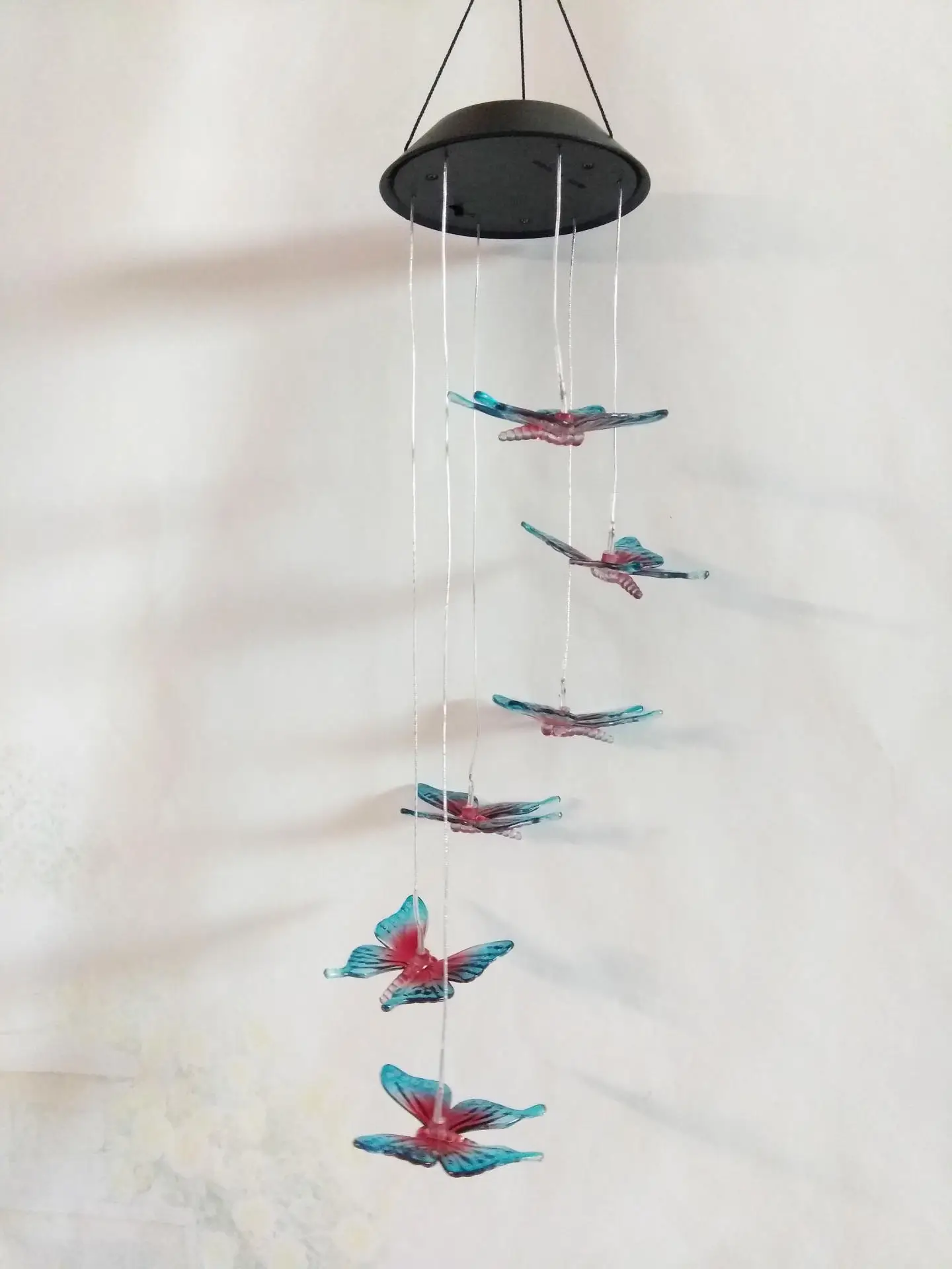 

Solar Lamp Wind Chime Solar Color Changing Butterfly LED Light Solar Garden Lamp