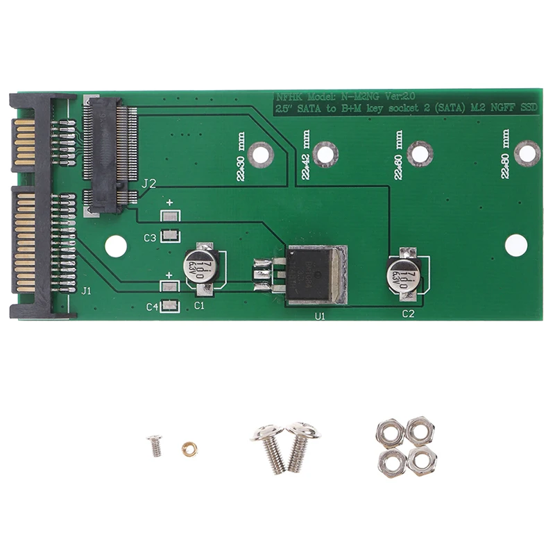 Переходник Ngff ( M2 ) Ssd на Sata адаптер 2 5 дюйма M.2 Sata3 конвертируемая карта для