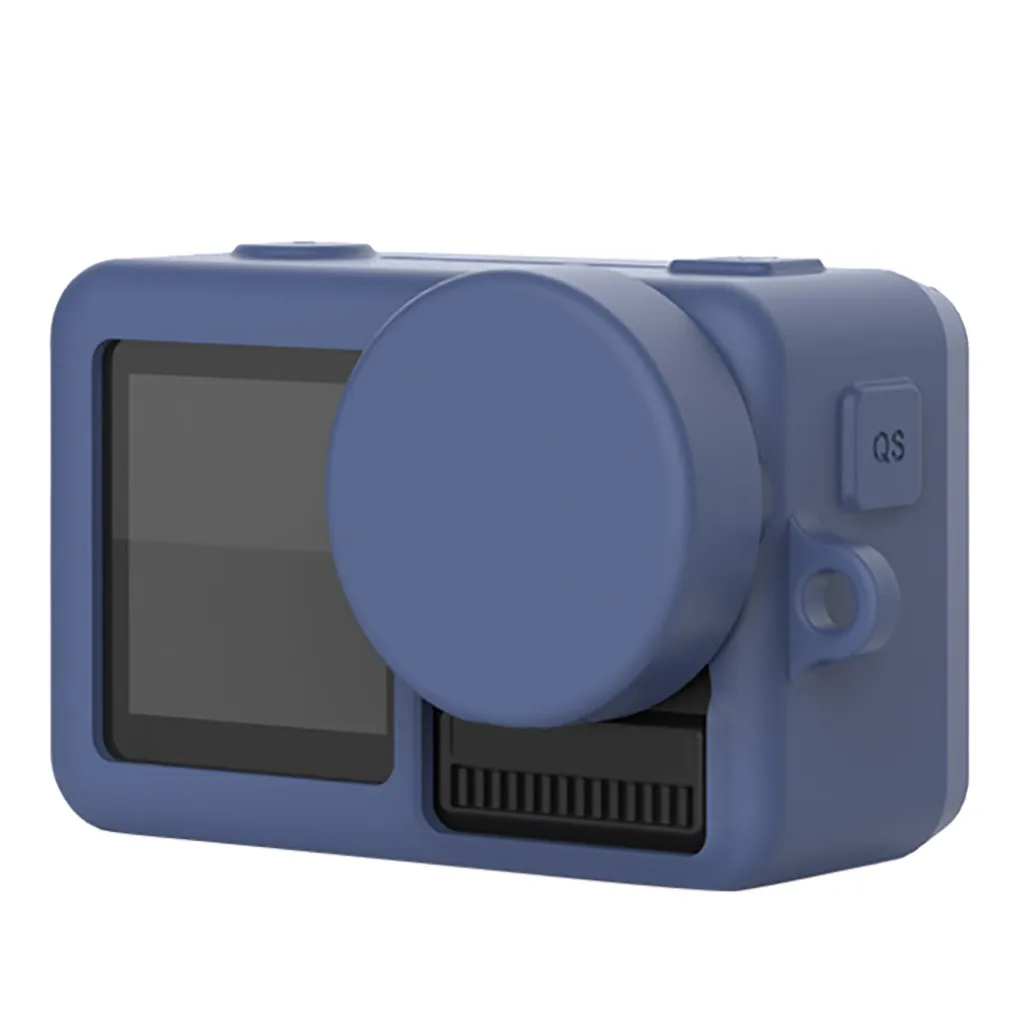 Силиконовый защитный чехол с ремешком для DJI OSMO экшн-камеры Спортивная камера протектор орнамент аксессуары
