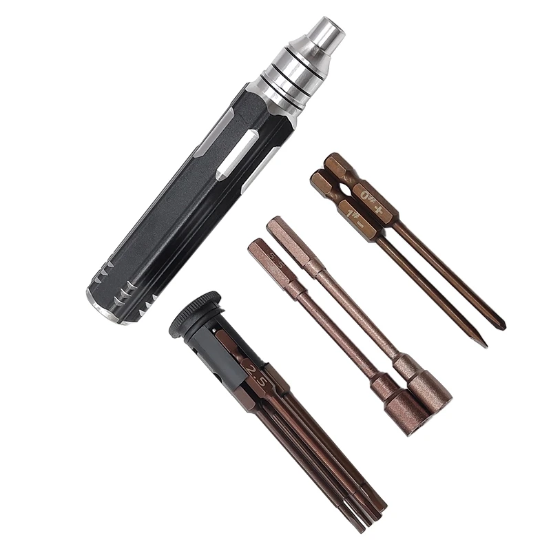 

Hot 3C-8 in 1 Hex Screwdrivers RC Screwdriver Tools Kit for RC Helicopter RC Boat Rc Cars
