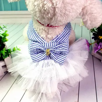 

1PC Princess Dress For Small Medium Dogs Fashion Dog Clothes Dress Pet Accessories Teddy Puppy Wedding Dresses