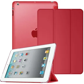 

For Funda iPad 2 3 4 Case Lightweight Smart Slim Shell For iPad 2 3 4 Translucent Frosted Back Cover Tablet A1395 A1396 A1430