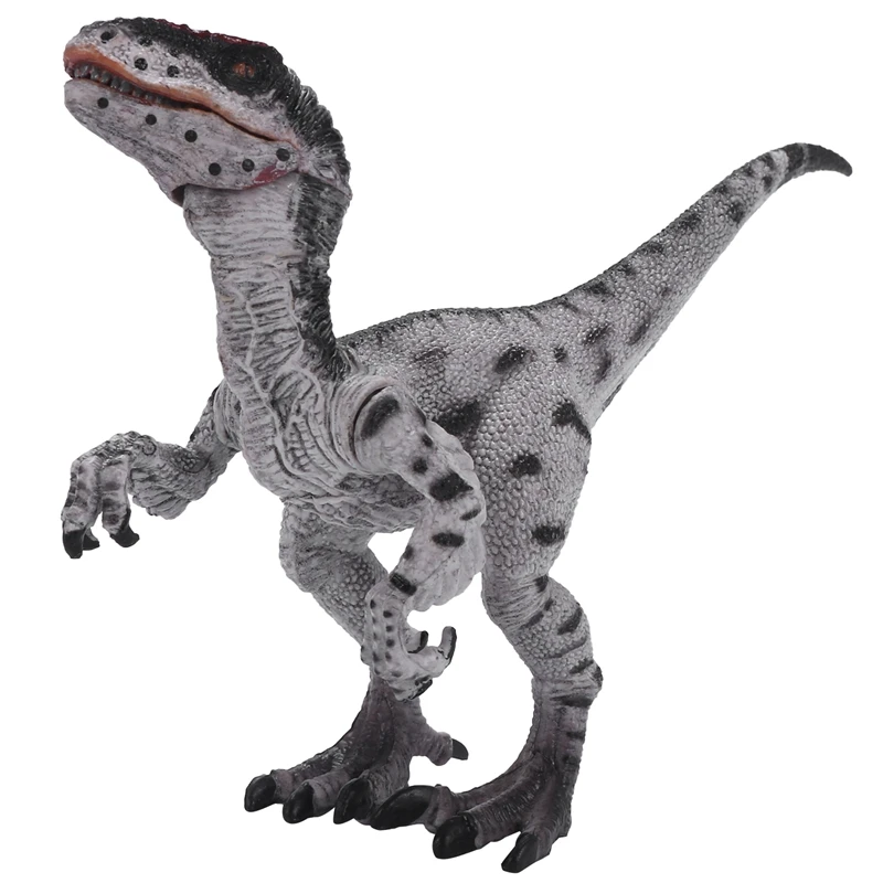 Jurassic Velociraptor Dinosaur Action&ampToy Figures Animal Model Collection Learning&ampEducational Kids Birthday Boy Gift | Игрушки и