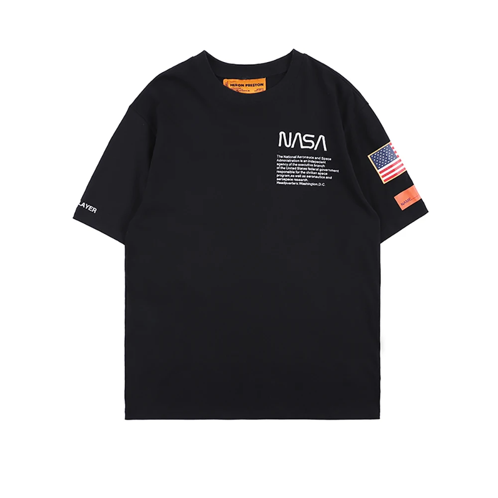 

Nagri Origional New Style 2019 Spring-Summer European And American-Style Popular Brand Simple Casual-Short Sleeved T-shirt Men's