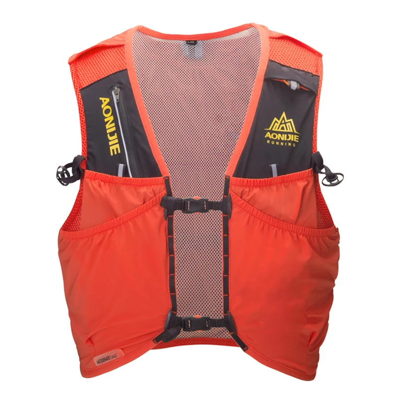 US $42.99 AONIJIE Lightweight oversized vest 8L hydration backpack bag soft water bladder flask hiking trail running marathon race C958