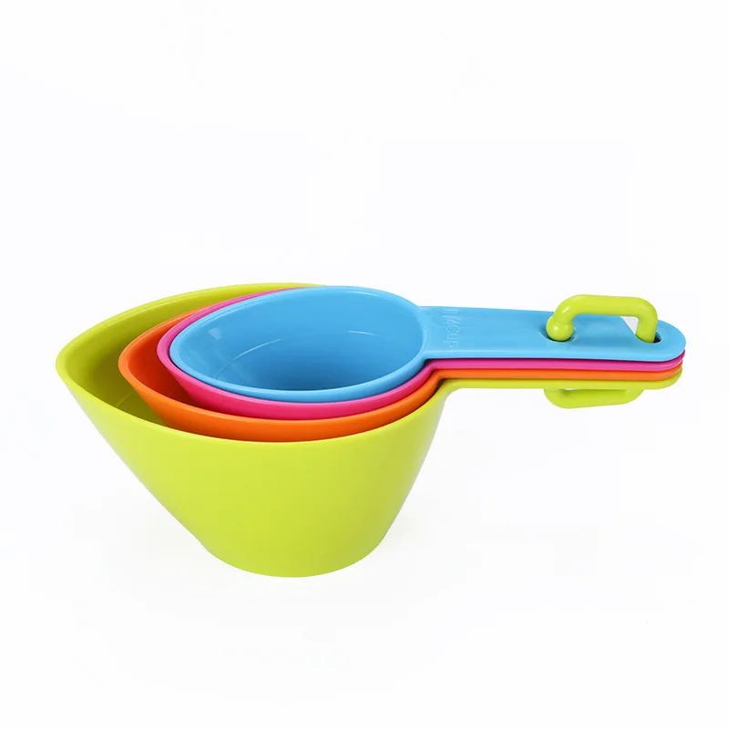 DIY color set of measuring spoon a scale measure teaspoons PP plastic baking kitchen gadgets cooking tools | Дом и сад