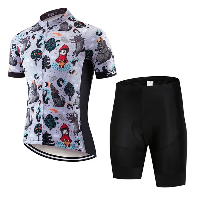 Fualrny Pro одежда для велоспорта Мужская велосипедная Одежда дышащая анти-УФ велосипедная одежда короткий рукав Велоспорт Джерси Набор - Цвет: 3