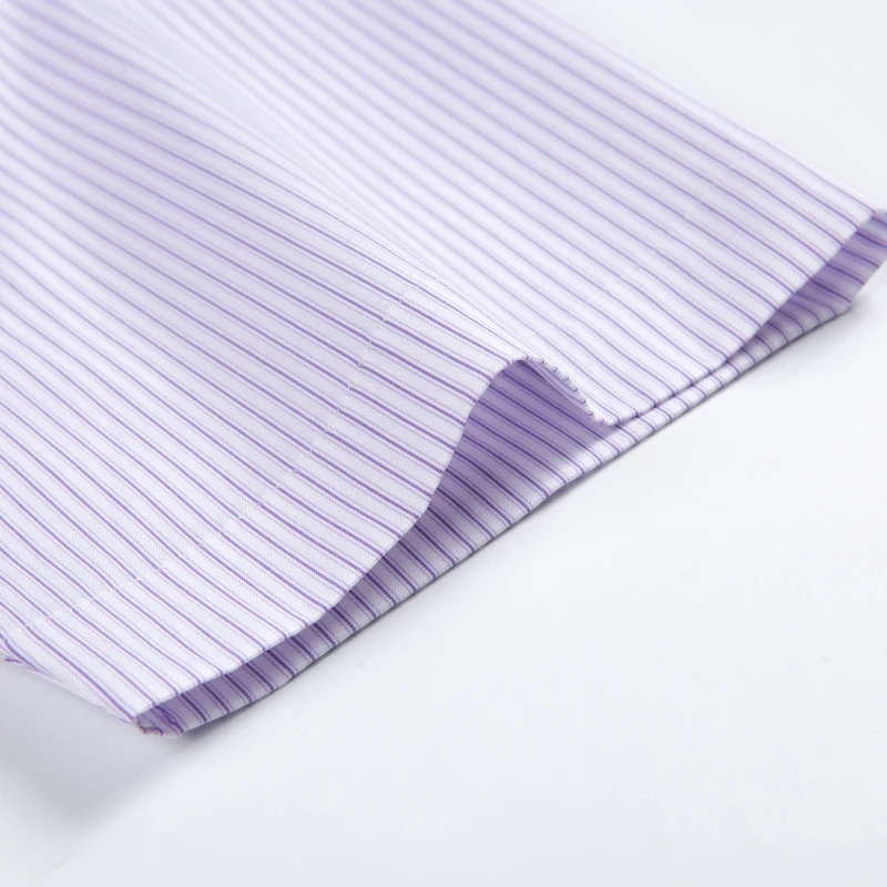 Men's Classic Non Iron Short Sleeve Dress Shirt Single Patch Pocket Wrinkle Resistant-Easy Care Regular-fit Formal Cotton Shirts 5