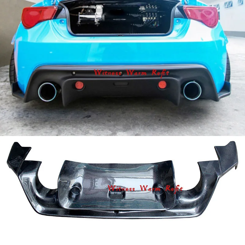 Автомобильный задний диффузор FRP спойлер для Subaru BRZ/Toyota GT86 разветвитель заднего