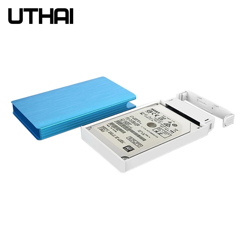 UTHAI G13 USB3.0 2,5 дюймовый мобильный корпус для жесткого диска чехол для жесткого диска портативный жесткий диск для жесткого диска SATA3 алюминиевый сплав