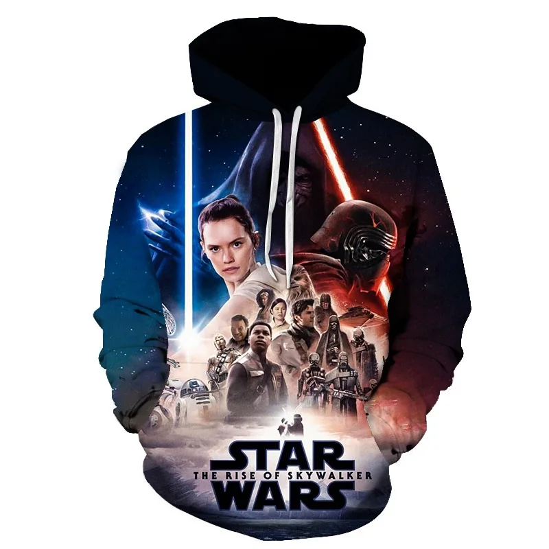 Звездные войны 9 Скайуокер Толстовка свитшоты Kylo Ren толстовки Rey толстовки Звездные войны косплей Скайуокер толстовки