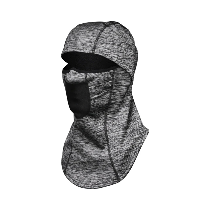 Велосипедная маска для лица водонепроницаемый ветрозащитный Теплый головной убор Зонт с рисунком с обратной стороны для катания на лыжах бега туризма кемпинга QW85